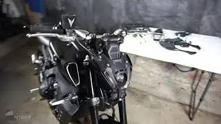 The BEST MT09 Bar End Aftermarket Mirror Install *🔥🔥WARNING 🔥🔥*