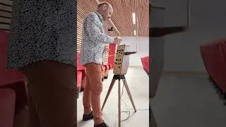 Learning Theremin Ernest Bloch's "Prayer"  with moog theremin