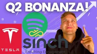 BÖRSEN FALLER & Q2 BONANZA?!?  | EVOLUTION | SINCH | PEAB | TESLA | CROWDSTRIKE | NASDAQ | OMXS30