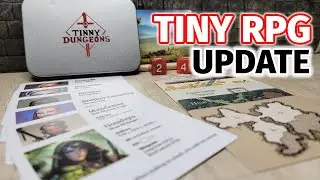 UPDATE on Tinny Dungeons - A Tiny 2d6 RPG System in a Tin Box