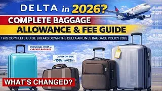 Flying Delta in 2026? Complete Baggage Allowance & Fee Guide