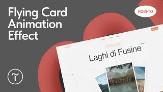 How To Create Flying Card Animation Effect On Tilda