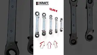 Kraft Werkzeuge Ring spanner set - 5 pieces #kraftwerkzeuge