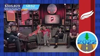 DB2022 - The room tells fun stories of Warhammer 40K games they played