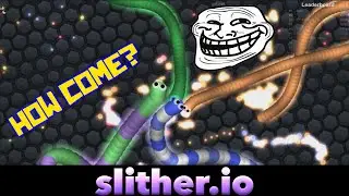 HOW COME?? - Slither.io Gameplay