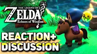 Is That TOTK In 2D? | The Legend of Zelda: Echoes of Wisdom Trailer 2 Reaction + Discussion