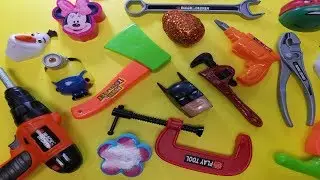 Educational video for kids with hand toy tool  learn shapes