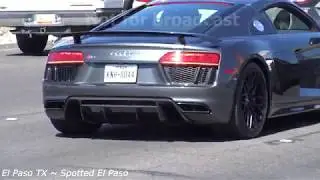 Spotted El Paso Corvette Burn out