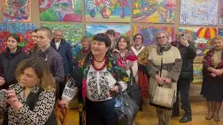 Художня виставка Марії Іван з нагоди 5-річчя Обухівського народного мистецького центру