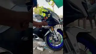 Yamaha R15v4 PPF INSTALLATION #yamaha #yamahar15 #r15v3 #r15v4 #r15v4m #patelartdahod #song #india