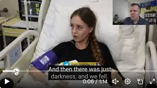 Woman Survives Russian Drone Strike in Dnipro