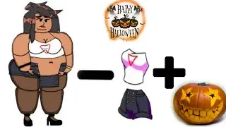 FNF FAT Ayana - Clothes + Pumpkin = ? | Friday night funkin animation | FNF characters