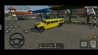 Mobil Perang Di Jalan Raya Hummer H1 | Bussid