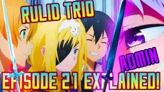 Sword Art Online Alicization EXPLAINED - Episode 21, 32nd Knight! | Gamerturk Reviews