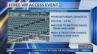 NWA Naturals hosting free VIP access event