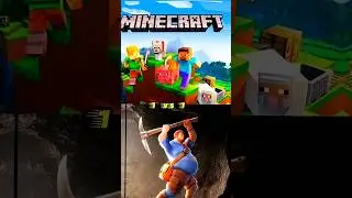 Minecraft Vs Last Fortress: Underground #shorts #shortvideo #minecraft
