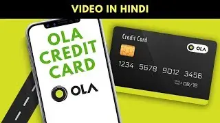 OLA CREDIT CARD !!!
