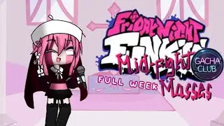 Mid Fight Masses mod but it's gacha |Friday night funkin| (gacha club)