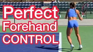 Copy Camila Giorgi For Perfect Forehand Control (Tennis Technique Explained)