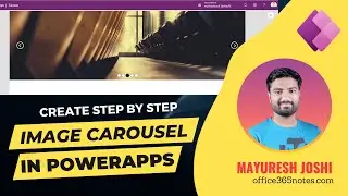 Image Carousel in PowerApps with Simple Steps