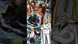 Monster trio vs Roger and Garp #shorts #anime #onepiece