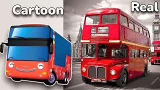 Tayo the Little Bus Cartoons in real life 💥