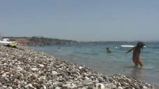 Konjaalti: Kies- Stadtbadestrand in Antalya