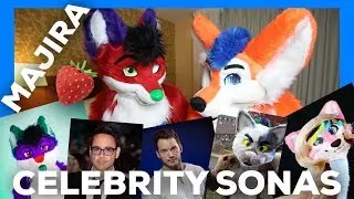 Making Celebrities Fursonas! (feat. Majira Strawberry)