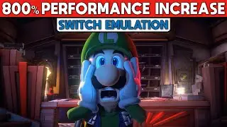 Yuzu Emulator |  Texture Cache Update & Up to 800% Performance Increase to Luigi's Mansion 3