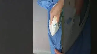 How to iron sleeves without creases