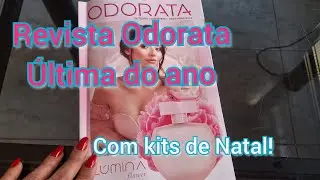 REVISTA ODORATA - Última do Ano! Com kits de Natal! #revista