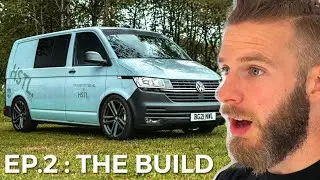ULTIMATE VW TRANSPORTER Build From Stock: Episode 2 (T6.1)