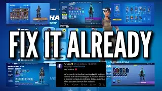 The Fortnite Locker STILL SUCKS.