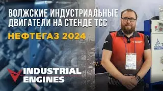Волжские индустриальные двигатели (Baudouin) на стенде ТСС. Нефтегаз 2024