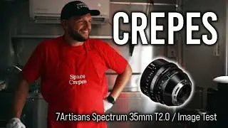 Crepes At The Frisco Rail Yard / 7artisans 35mm T2.0 Spectrum Prime Cine lens + Sony α7S III