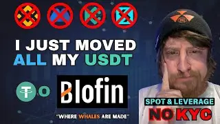 Moved My USDT to BLOFIN! - HOW TO Spot & Leverage Trade On The BLOFIN EXCHANGE - No KYC!