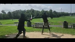 Jordan VS Ryan #combatsport #martialarts #swordfighting #hema #sidesword