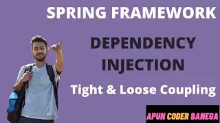 Spring Framework tutorial | Dependency Injection in hindi | tight and loose coupling | LEC 5