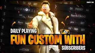 FREE FIRE LIVE CUSTOM ROOM | FF LIVE GIVEAWAY ? 🗿 ❤️ 
