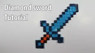 Minecraft Origami: Diamond Sword - Craft Your Own Epic Weapon!