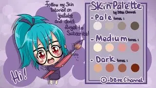 HOW TO COLOR SKIN - Paint Tool SAI + SKIN PALETTE