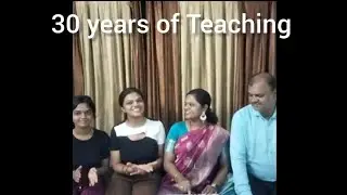 30 years of being a TEACHER