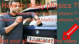 MR SIR | HOW TO SOLVE NUMERICAL IN PHYSICS | How to maximize marks in physics[HOW to minimize error]