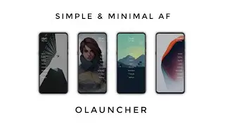 Olauncher | Minimal AF | Android Launcher !