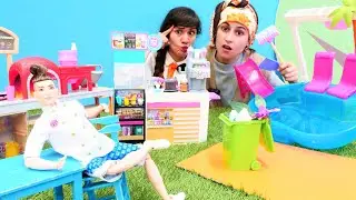 Komik video. Reyhan Abla Ümit'in otelinde havuzu temizliyor. Eğlenceli video