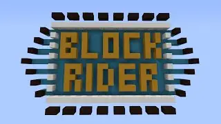 Minecraft: Block Rider Parkour | W/ ThePosterPig