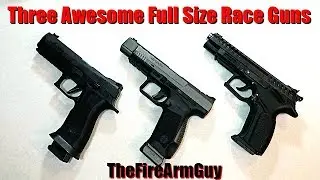 Three Excellent Full Size 9mm Competition Handguns - TheFireArmGuy
