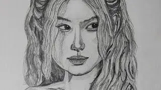 Full timelapse of sketching #roséblackpink