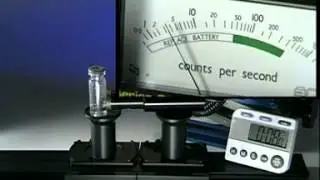 The decay of an isotope