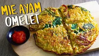 Cara Unik Menikmati Mie Ayam | Cara Mudah Membuat Omelete Mie Ayam